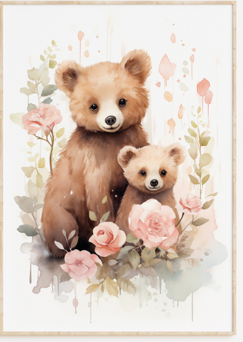 Beren kinderposter