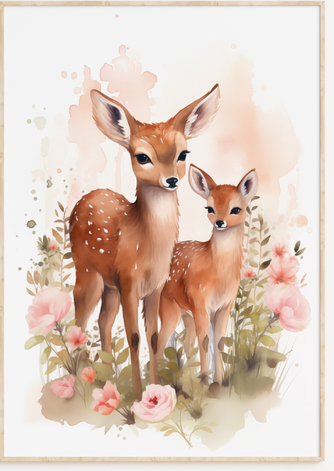 Hertjes Kinderposter