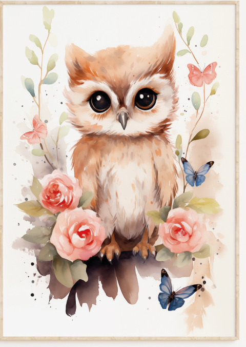 Uil kinderposter
