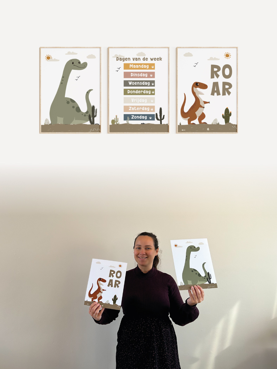 Dino kinderposters